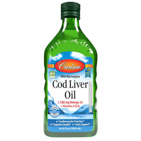 Carlson Labs Wild Norwegian Cod Liver Oil