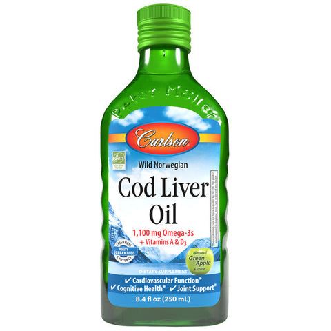 Carlson Labs Wild Norwegian Cod Liver Oil