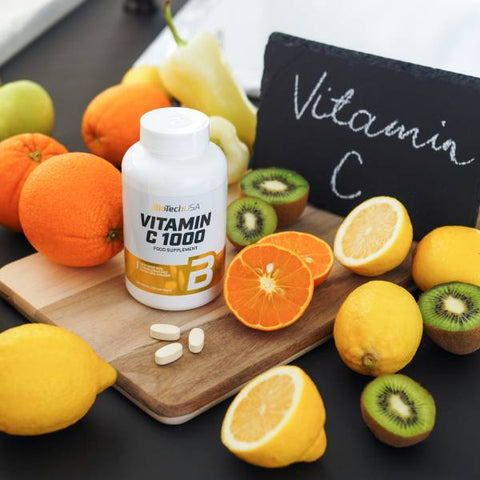 BiotechUSA Vitamin C 1000mg + Bioflavonoids & Rosehip - 250 Tablets