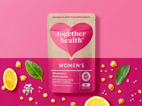 Together Health Women's Multivitamin - Whole Food Formula with Iron - 30 Caps
