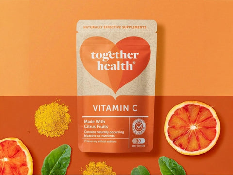 Together Health Whole Food Vitamin C from Oranges & Lemons - 30 Capsules