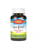Carlson Labs Super-1-Daily Multi Vitamins & Minerals 60 Vegetarian Tablets
