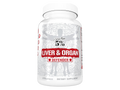 Supplement bottle labeled 'Liver & Organ Defender' on a white background