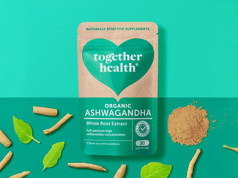 Together Health Organic Ashwagandha KSM-66® - 500 mg, 30 Capsules