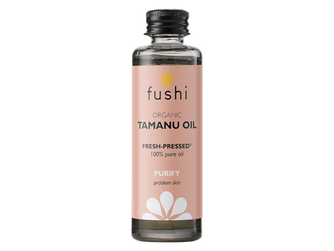 shi Organic Tamanu Oil 50 ml front view bottle packaging