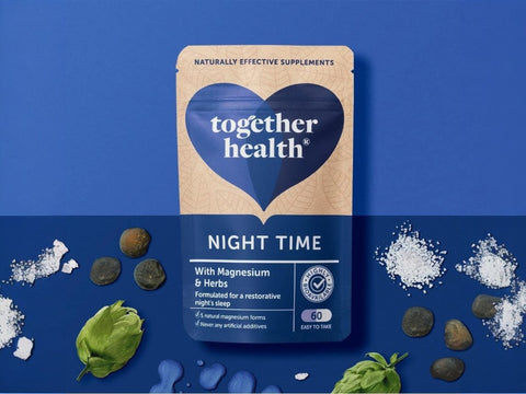 Together Health Night Time Relaxation Blend - Magnesium & 5-HTP - 60 Caps