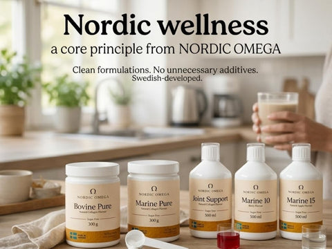 Nordic Omega Marine Collagen 10 Liquid Berry 500ml nordic wellness