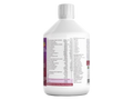 Supplement facts & ingredients image: Swedish Nutra Women multivitamin supplement facts ingredients 500ml bottle