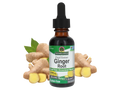Nature's Answer Alcohol-Free Ginger Root Extract 30ml liquid herbal supplement front label with ginger