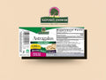 Nature’s Answer Astragalus root liquid extract 30ml barcode on a beige background