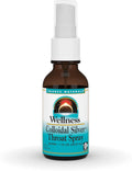 Front image: Source Naturals colloidal silver throat spray liquid bottle 29.57ml