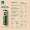 Phizz Daily Immune plus supplement facts label tube 20 tablets