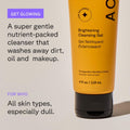 Acure Brightening Cleansing Gel Pomegranate Blackberry & Acai 118ml for all skin types