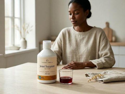 Nordic Omega Joint Support Collagen berry liquid 500ml daily routine use