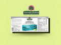 Nature’s Answer Liquid Norwegian Cod Liver Oil 480ml barcode image on a green background
