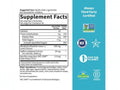 Garden of Life Herbals Gummies with Rhodiola and Saffron Berry 60 Count supplement facts nutrition information panel