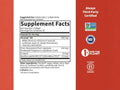 Supplement facts of Garden of Life Herbals Menopause + Hair Growth† Softgels