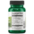 Swanson Milk Thistle Combination 175 mg – 60 Capsules Supplement Facts panel and product barcode on bottle label