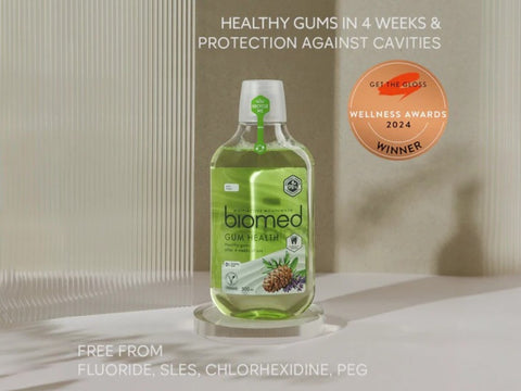 BIOMED Herbal Fresh Mouthwash - 98% Natural Alcohol Free