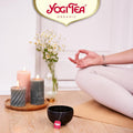 Lifestyle Image: Yogi Tea Organic Turmeric Chai herbal tea cup 17 x 2g daily use