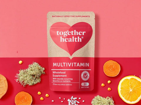 Together Health Daily Multivitamin - Whole Food Formula with 24 Nutrients - 30 Caps