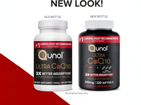 Qunol CoQ10 with Dual Solubility Technology 100 mg, packaging may vary