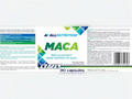 AllNutrition Maca supplement packaging with text and branding.