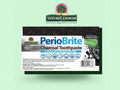 Nature’s Answer PerioBrite activated charcoal toothpaste 113.4g barcode on a green background