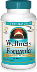 Source Naturals Wellness Formula  45 Tablets
