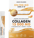 Swedish Nutra Marine Collagen shots liquid berry flavour sugar free 10x25ml pack