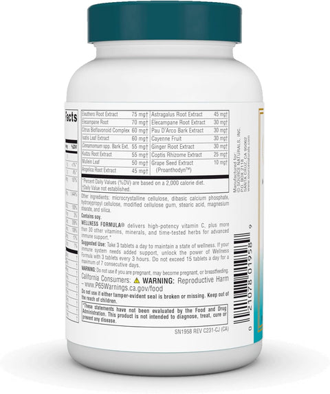 Source Naturals Wellness Formula 90 Tablets
