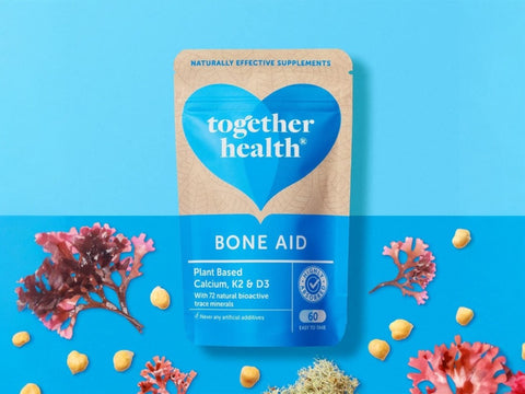 Together Health Bone Health Complex: Calcium, Vegan D3 & K2 - 60 Caps
