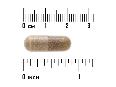 Swanson Ashwagandha Extract 450mg herbal supplement capsule size