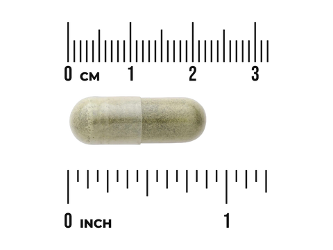Swanson Full Spectrum Avena Sativa 400mg green oat grass herbal supplement bottle front label capsule size