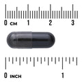 Swanson Activated Charcoal supplement capsule bottle 120 capsule size