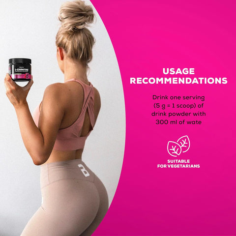 BioTechUSA L-Carnitine drink powder mixing preparation tub 150g