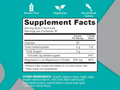 Supplement facts & ingredients image: Qunol Magnesium Gummies supplement facts magnesium citrate ingredients 60 count