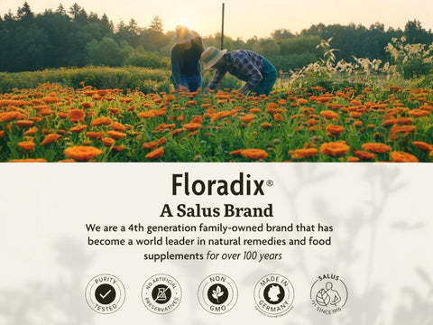 Floradix Calcium Liquid Supplement, Vegan 