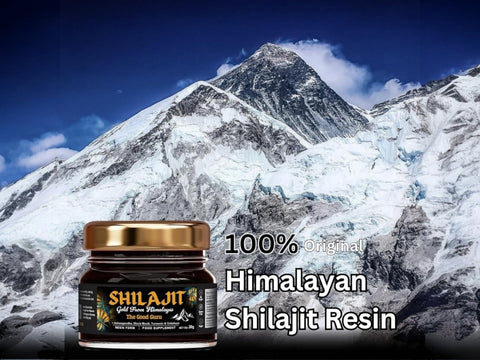 The Good Guru Shilajit Gold Resin with Herbal Blend - 20g