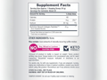 NeoCell Grassfed Collagen Peptides Powder 200g supplement facts panel