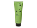 Green shampoo bottle with 'Acure' branding on a white background