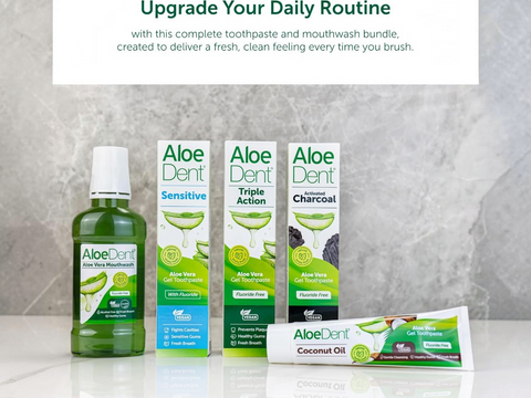 Aloe Dent Activated Charcoal Aloe Vera Toothpaste Fluoride Free - 100ml