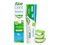 Aloe Dent Sensitive toothpaste packaging on a white background