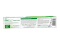 Back Image: Aloe Dent triple action aloe vera toothpaste fluoride free vegetarian 100ml box barcode