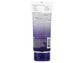 Purple bottle with text on a white background