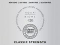 Aqua Biome by Enzymedica Classic Strength Omega 3 Fish Oil 60 softgels quality badges non gmo made