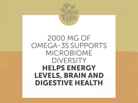 Aqua Biome by Enzymedica Maximum Strength Omega 3 Fish Oil 120 softgels product graphic