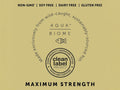 Aqua Biome by Enzymedica Maximum Strength Omega 3 Fish Oil 120 softgels quality badges non gmo made