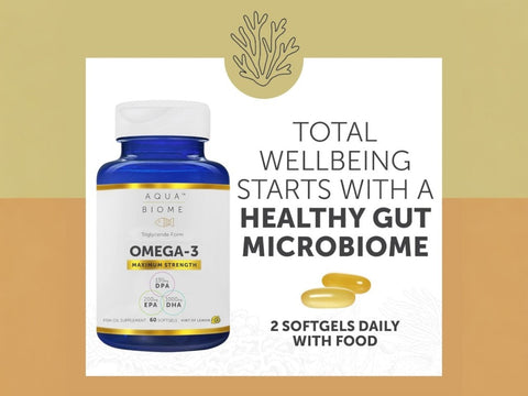 Aqua Biome by Enzymedica Maximum Strength Omega 3 Fish Oil 60 softgels how to use
