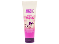 Aussie Bouncy Curls conditioner bottle on a white background